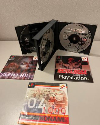Metal Gear Solid completo demo Silent Hill PS1