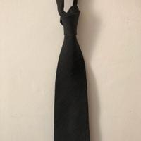 Cravatta in seta e lana Dolce e Gabbana anni 90