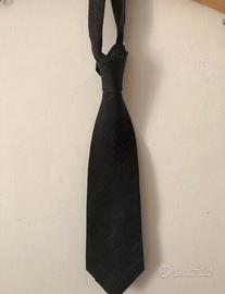 Cravatta in seta e lana Dolce e Gabbana anni 90