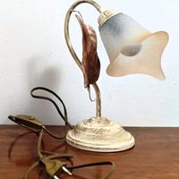 Lampada classica abat-jour stile Luigi XV