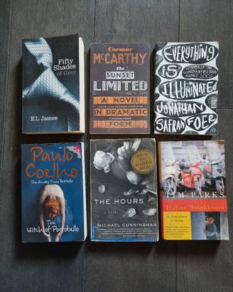 Fifty shades of grey e altri 5 libri in inglese