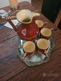 Servizio  da bevande o vino ecc.