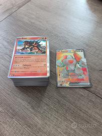 Mazzo carte Pokemon e carta EX