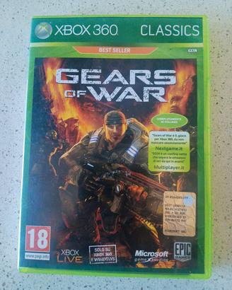 GEARS OF WAR XBOX 360 ORIGINALE COMPLETO