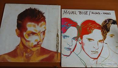 2 vinili Miguel Bosé