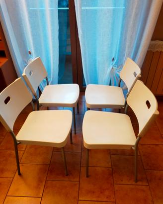 4 sedie da cucina 