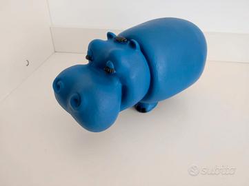 Pippo Ippopotamo Lines Vintage Santo Alligo design