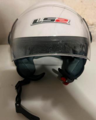 casco moto con visiera jet LS2 rocket 2 mis XS