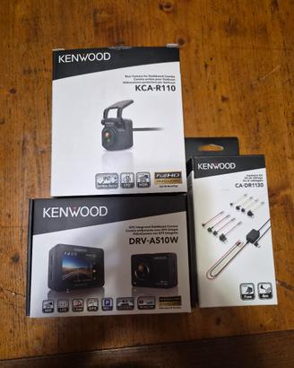 Dash Cam Kenwood DRV-A510W con accessori 