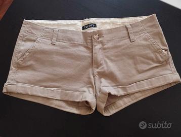 Pantaloncino shorts Iron G beige Tg.42 italiana