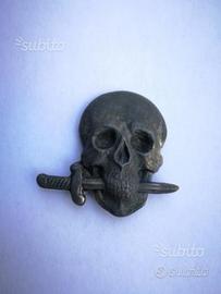 RSI, Teschio distintivo BB.NN.-GNR - SS. 1944 -45