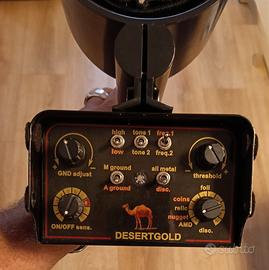 Metal detector Desert Gold 3 e piastra Ultimate