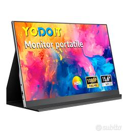 Monitor 15,6 pollici Full HD HDR