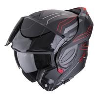 Casco modulare Scorpion EXO-TECH EVO CONQUER NERO 