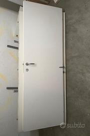3 Porte interne bianche COME NUOVE con telaio