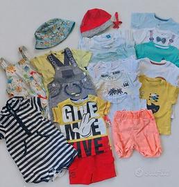 Set abbigliamento estivo 9-12 mesi