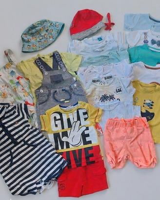 Set abbigliamento estivo 9-12 mesi