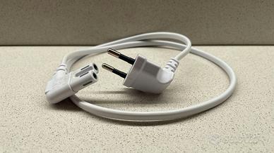 Cavo alimentazione 2 poli c7 bianco