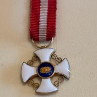 Onorificenza Ordine della Corona d’Italia.