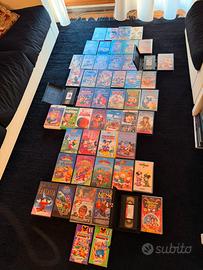 VHS originali di cartoni animati Disney