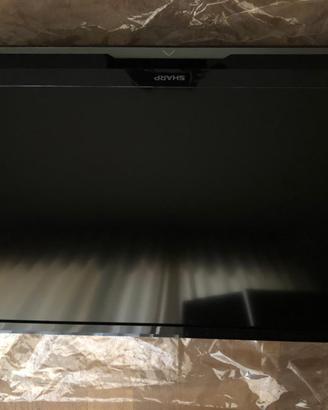 TV LCD Sharp aquos 32" con base e telecomando