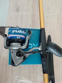 canna da pesca nuova,con mulinello 