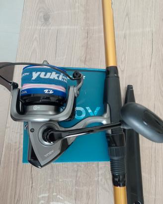 canna da pesca nuova,con mulinello 