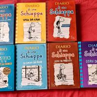 3 volumi libro Diario di una schiappa Jeff kinney