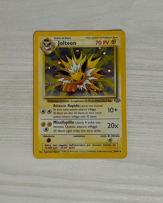 Jolteon 70 PV olografico pz. singolo+slive