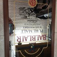 Quadro specchio Ballantines da collezione 