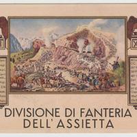 Cartolina XXVI DIVISIONE FANTERIA DELL'ASSIETTA