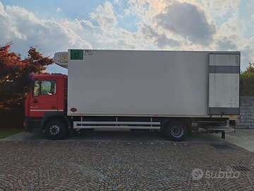Camion frigo Man 14.255m furgone isotermico
