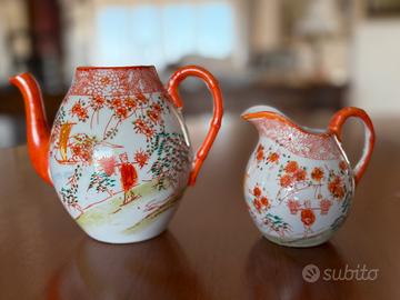 Teiera e lattiera cinesi