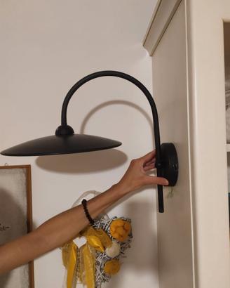 Applique da esterni nero