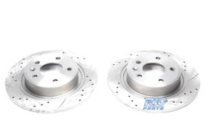 DISCHI FRENO FORATI E SCANALATI PER FORD