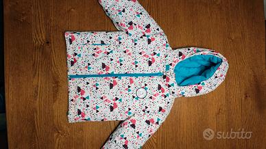 Completo Sci Bambina 4-5 Anni 104/110 cm e guanti