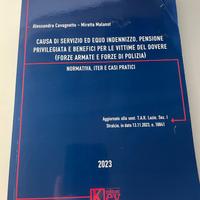 "Cause di servizio ed equo indennizzo" libro