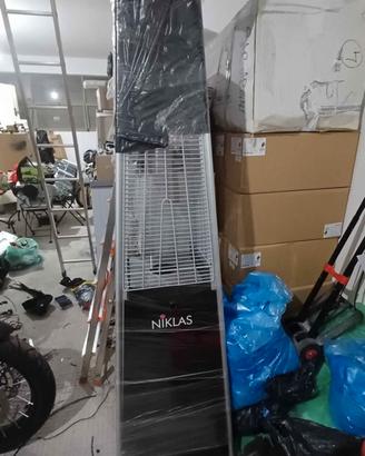 XONE Stufa a Piramide Esagonale, Max 12,5kw - 195c