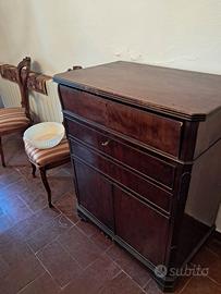 mobile con cassetti e ribaltina