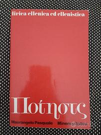 Poiesis lirica ellenica ed ellenistica M. Pasquale
