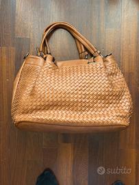 Borsa marrone andrea massi