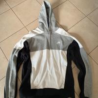 Felpa Nike grigio/bianco/nero Taglia M