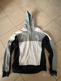 Felpa Nike grigio/bianco/nero Taglia M