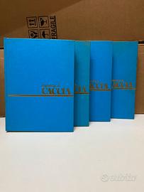 ANDARE A CACCIA Enciclopedia 4 volumi anno 1980