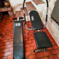 Due panche per addominali