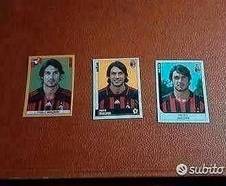 Lotto set figurine album calciatori panini Maldini
