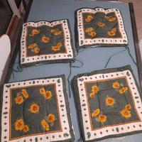 4 cuscini sedia misura 40x40
