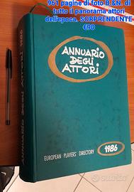 Annuario degli Attori 1986 