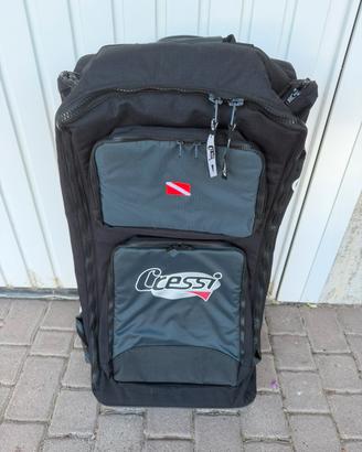 Borsone Trolley Cressi sub attrezzatura subacquea