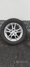 4 cerchi in lega + gomme invernali 